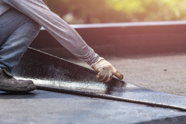 Professional Crawl Space Encapsulation technician working in Tenafly, NJ